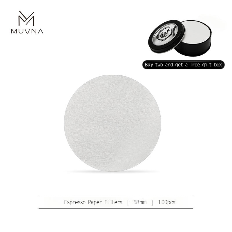 MUVNA Espresso Machine Handles Filter Paper