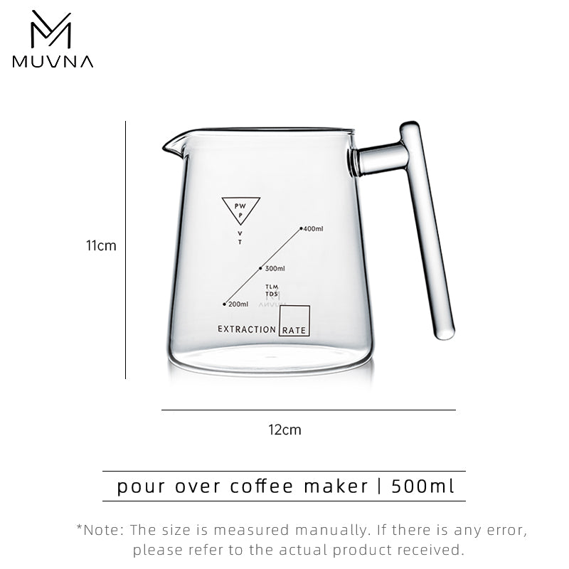 MUVNA Coffee Pour Over Coffee Maker