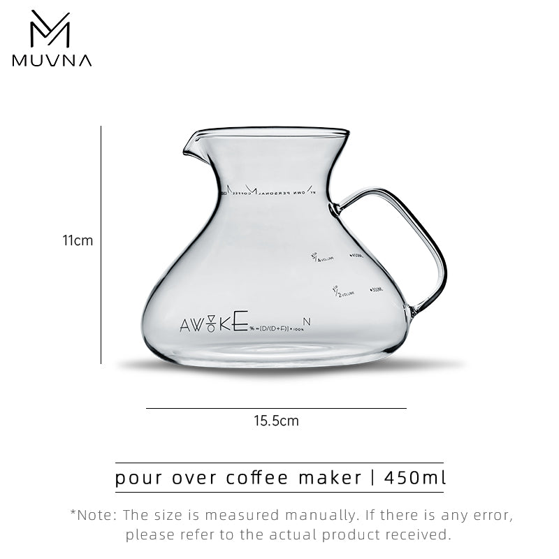 MUVNA Coffee Pour Over Coffee Maker
