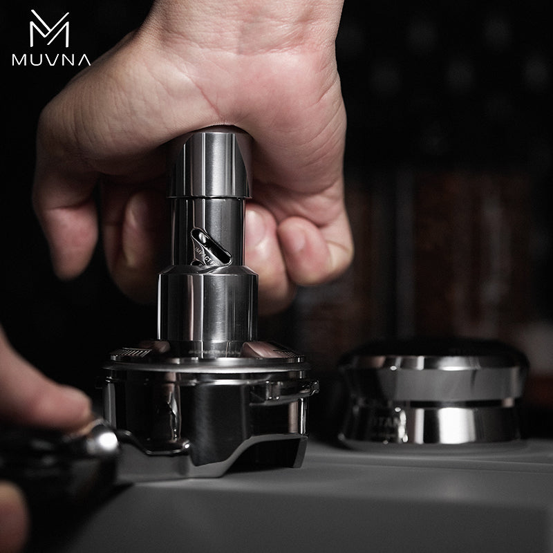 MUVNA Espresso 30 lbs pressure Spring V2 Tamper