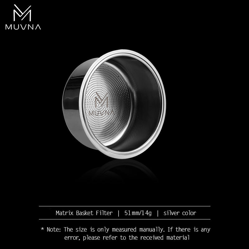 MUVNA High Precision Extraction Basket Filter Matrix Series