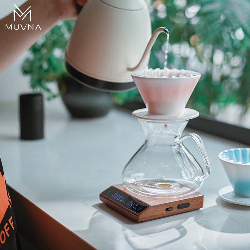 MUVNA Hand Brewed Coffee Cone Filter Cup