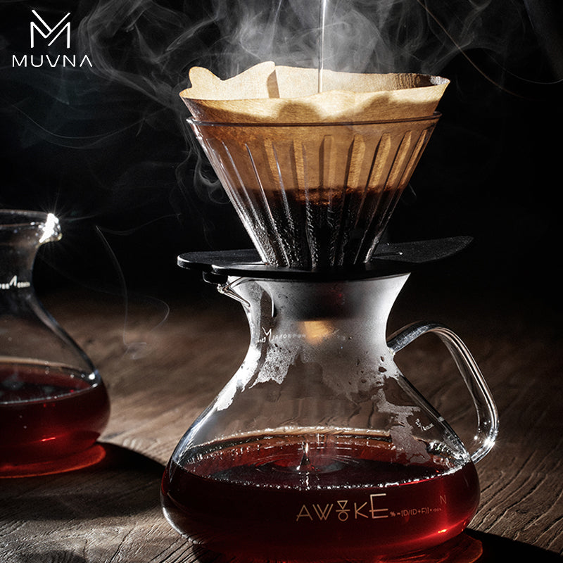 MUVNA Coffee Pour Over Coffee Maker Set/450ML