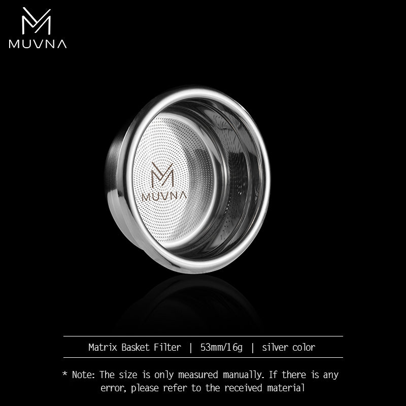 MUVNA High Precision Extraction Basket Filter Matrix Series