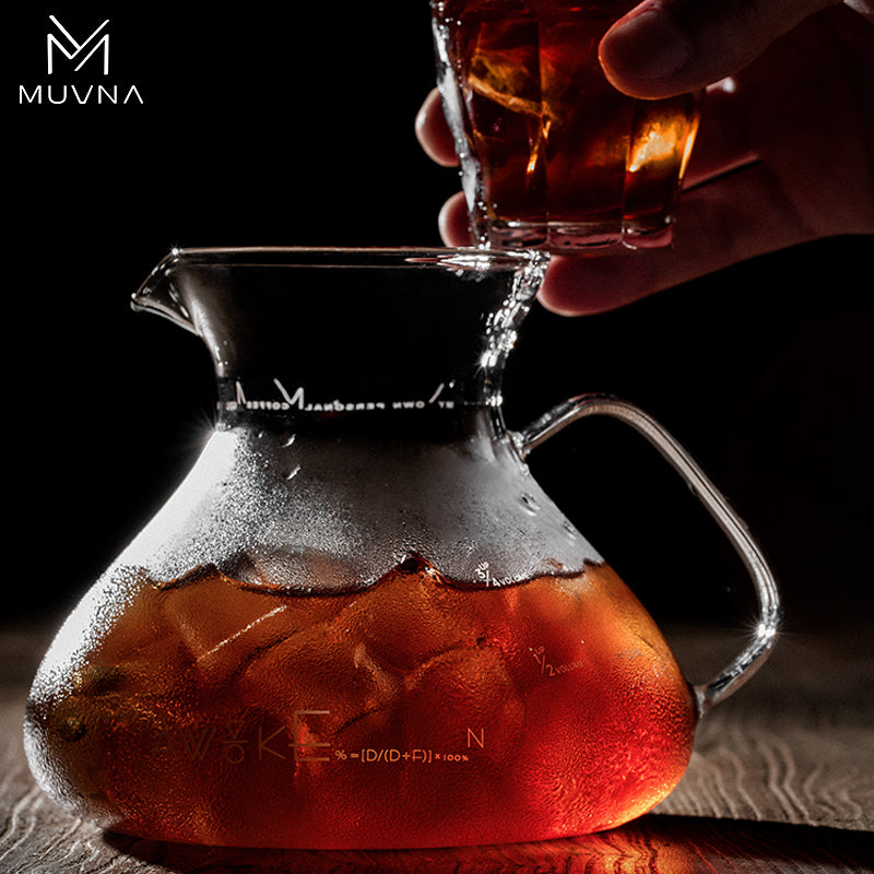 MUVNA Coffee Pour Over Coffee Maker Set/450ML