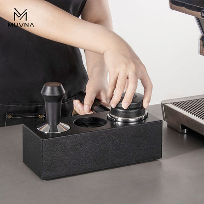 MUVNA Espresso ABS Handle Stainless Steels Base Distributor
