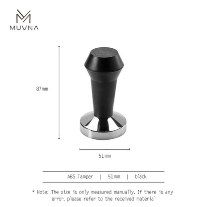 MUVNA Espresso ABS Handle Stainless Steels Base Tamper