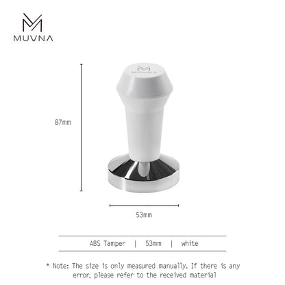 MUVNA Espresso ABS Handle Stainless Steels Base Tamper