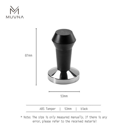 MUVNA Espresso ABS Handle Stainless Steels Base Tamper