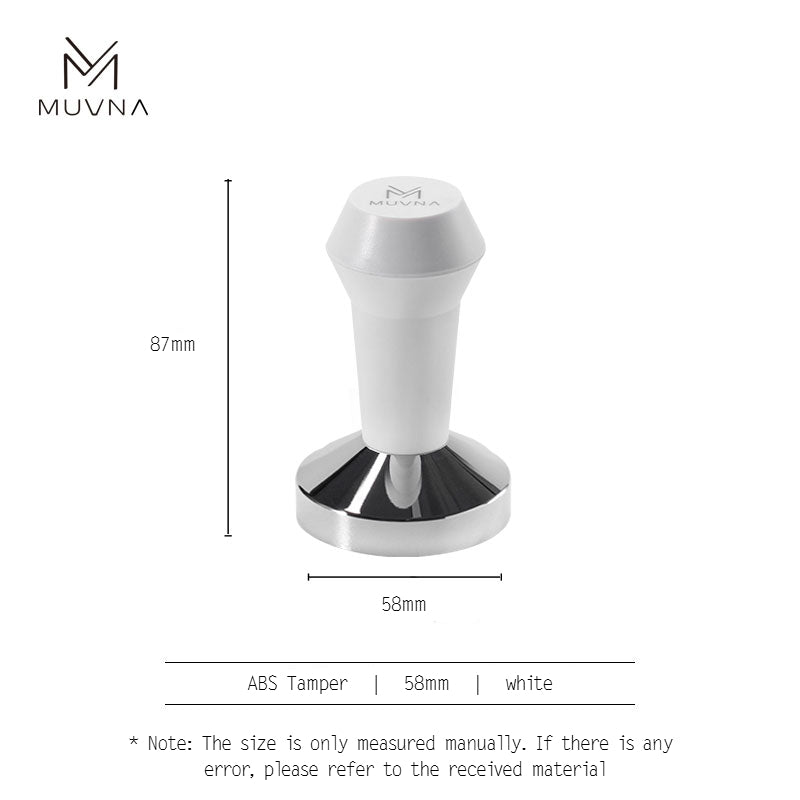 MUVNA Espresso ABS Handle Stainless Steels Base Tamper