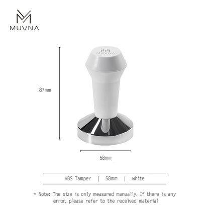 MUVNA Espresso ABS Handle Stainless Steels Base Tamper
