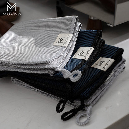 MUVNA Microfiber Barista Cloth, Espresso Cleaning Towel-Coffee Cleaning Accessories fit coffee Machine|Steam Wand|Countertop