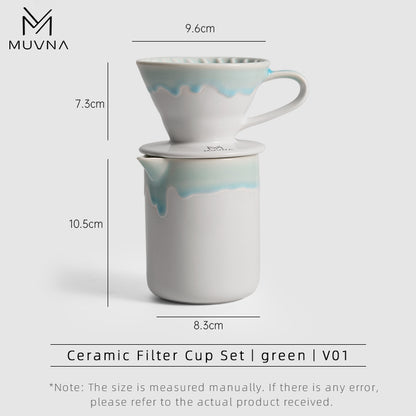 MUVNA 60° Ceramic Espresso Filter
