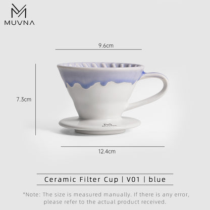 MUVNA 60° Ceramic Espresso Filter