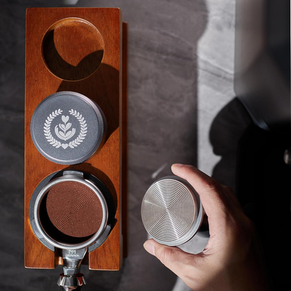 MUVNA Coffee Tamper Station Base Spring-loaded