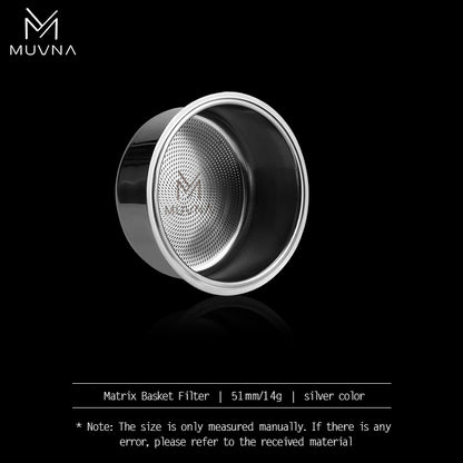 MUVNA High Precision Extraction Basket Filter Matrix Series